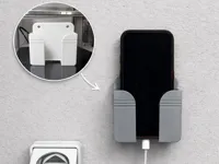 Wall Mounted Phone Charging Holder 