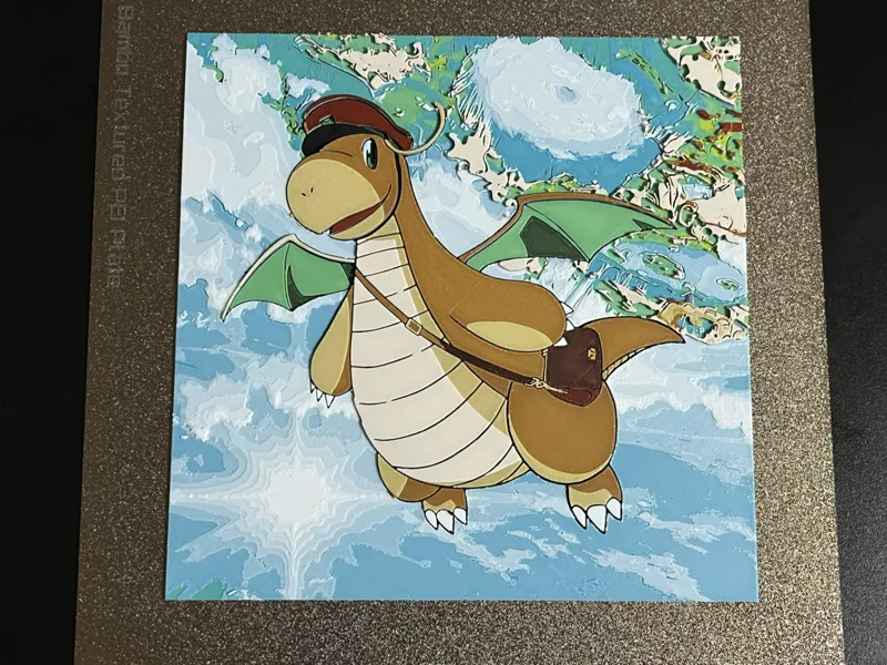 Dragonite Pokemon Hueforge