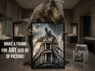 Frame-o-Saurus - A Really Big Picture Frame