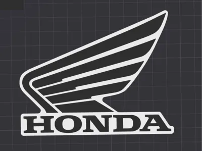Honda Powersport Logo Magnetic