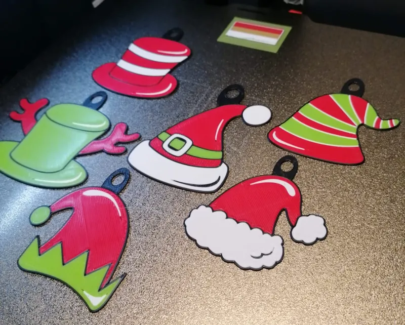 Newyear Series - Hat Tree Decoration