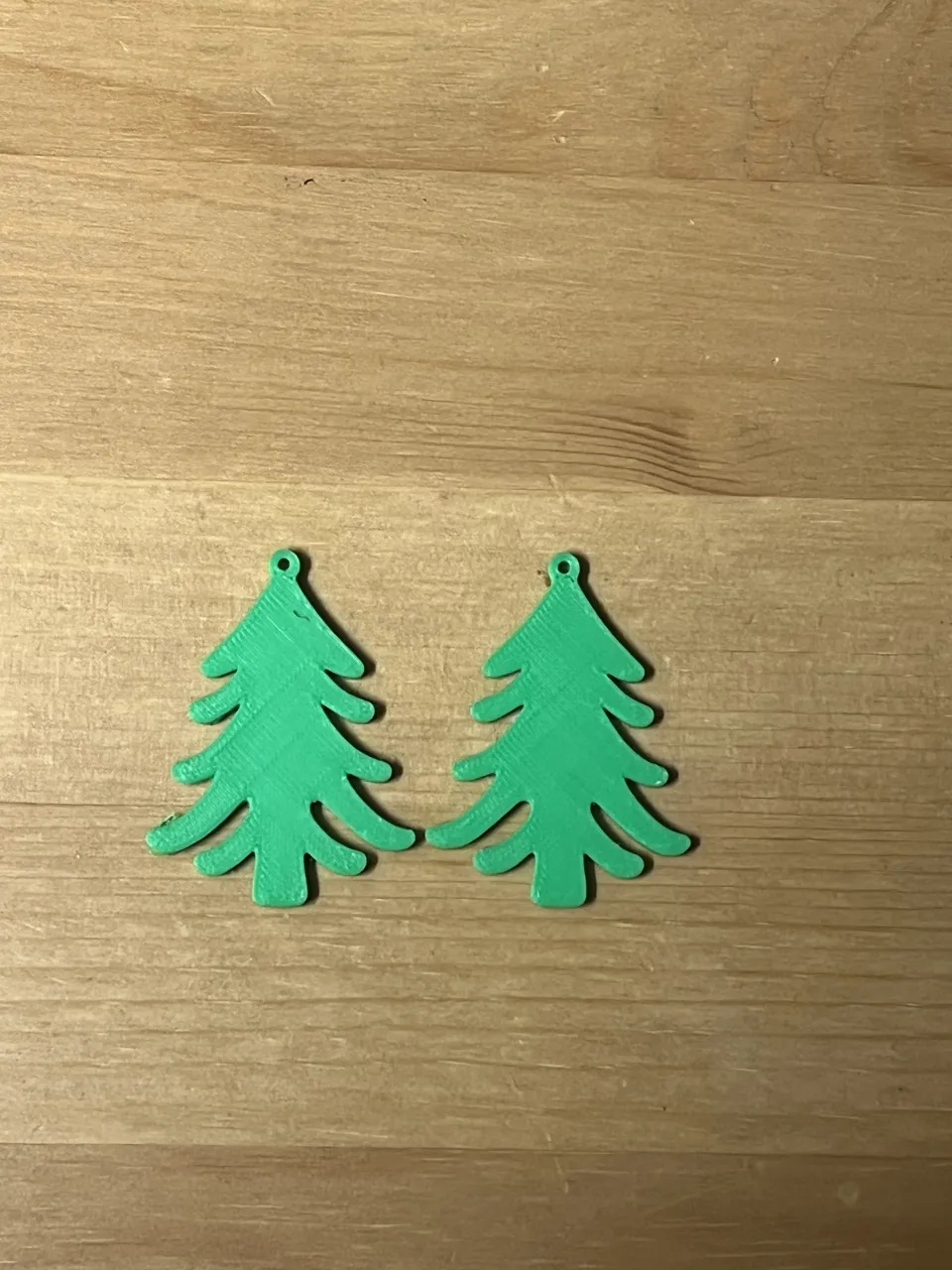 Christmas Tree Earrings view 2