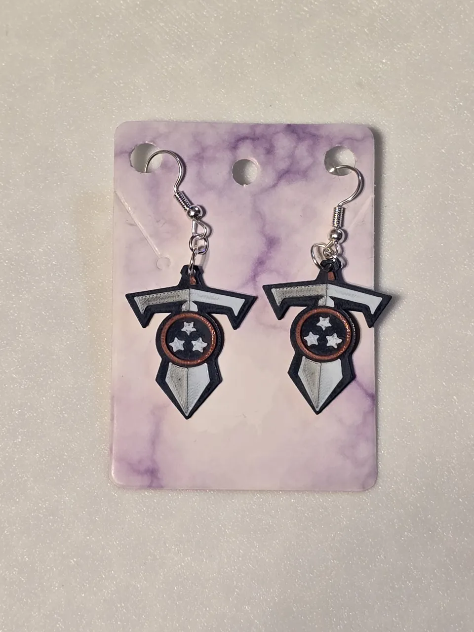 Tennessee Titans Earrings view 2