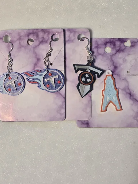 Tennessee Titans Earrings