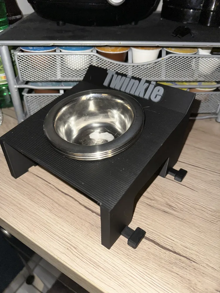 Modular Cat Food Stand - Free 3D Print Model - MakerWorld