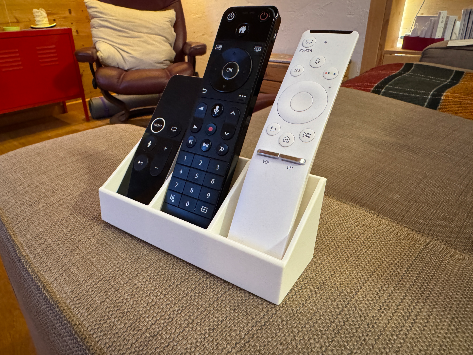 Remote control holder