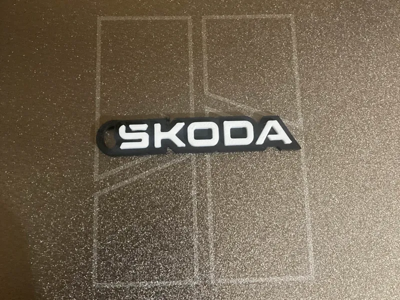 Skoda keychain