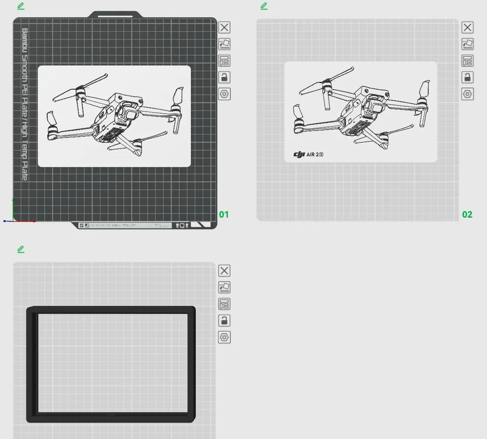 DJI Air 2S Patent Art - Free 3D Print Model - MakerWorld