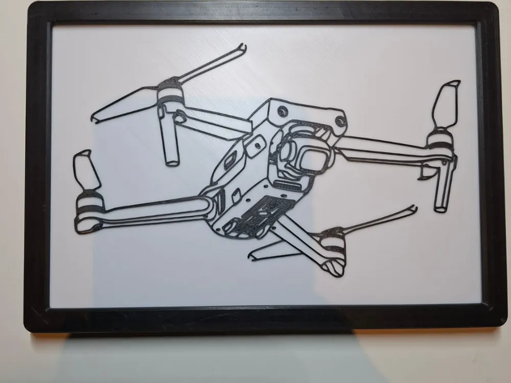 DJI Air 2S Patent Art - Free 3D Print Model - MakerWorld