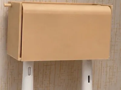 Electric toothbrush head holder