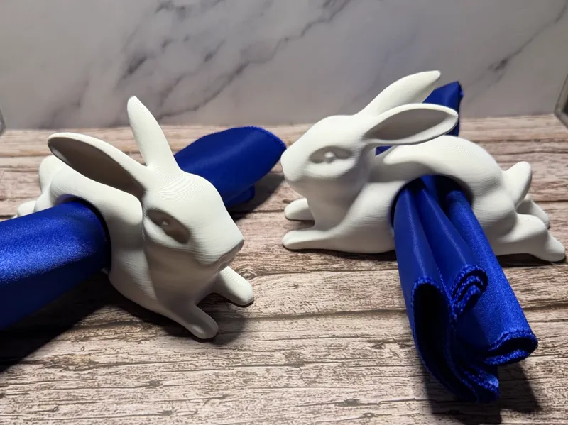 Cute Bunny Napkin Holder  | Easter Table Decor 