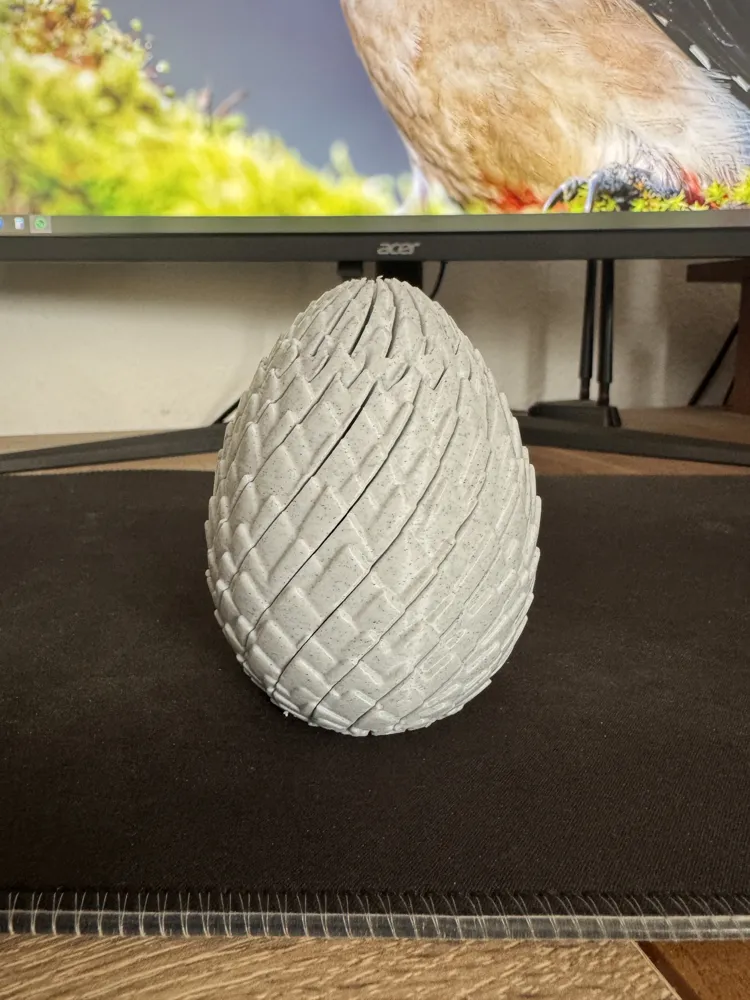 Dragon Egg Twist Fidget - Free 3D Print Model - MakerWorld