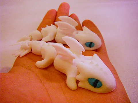 Accesorio para impresora 3D: Articulated Light Fury Flexi httyd Free to Sell! — referencia de MakerWorld