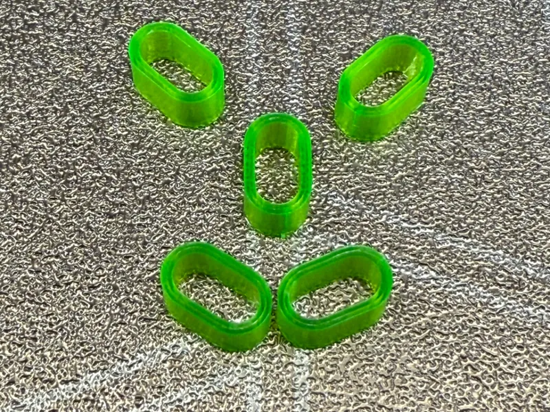 Clip for 2 PTFE Tubes printed with TPU 