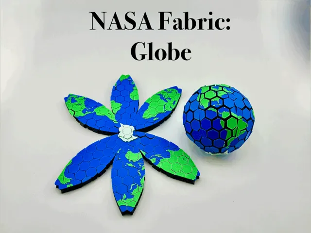 NASA Fabric: Globe (No AMS Needed)