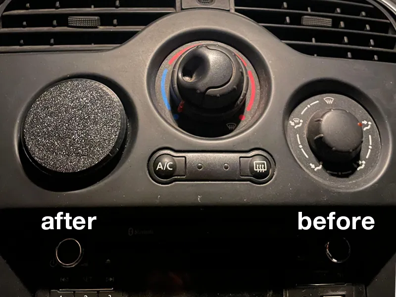 Renault Kangoo II Heater Control Switch Cover