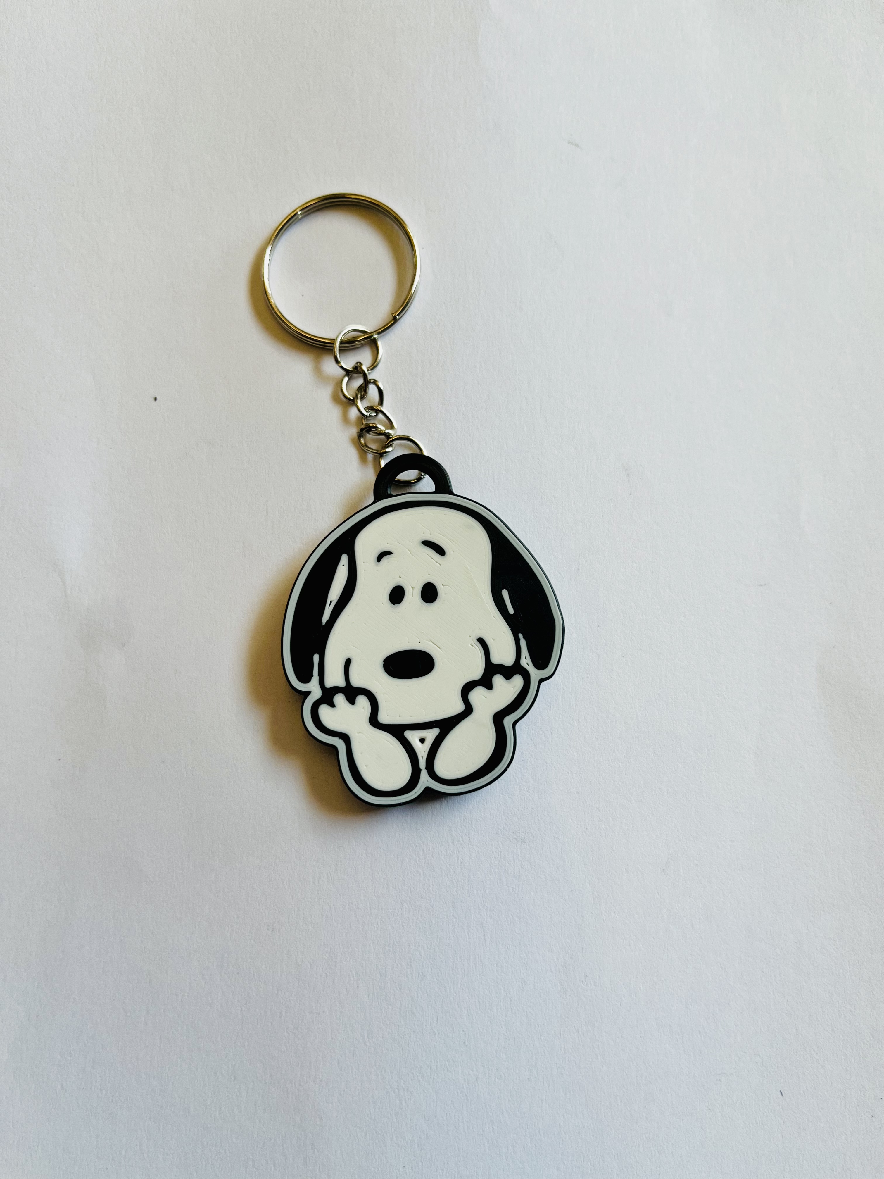 Llavero carita de Snoopy — imagen 2 de impresión 3D