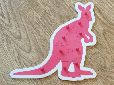 Kangaroo Puzzle