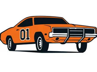 Dukes of Hazzard - General Lee Keyring