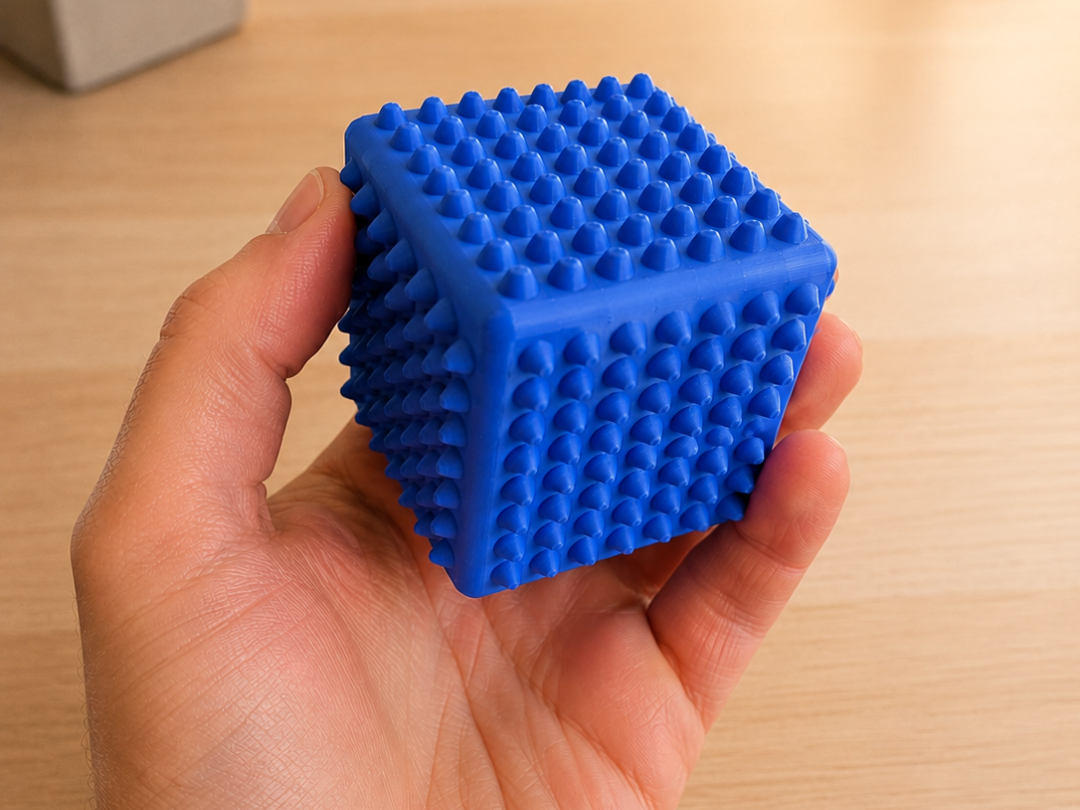 Spiky Sensory Cube | Textured Desk Fidget