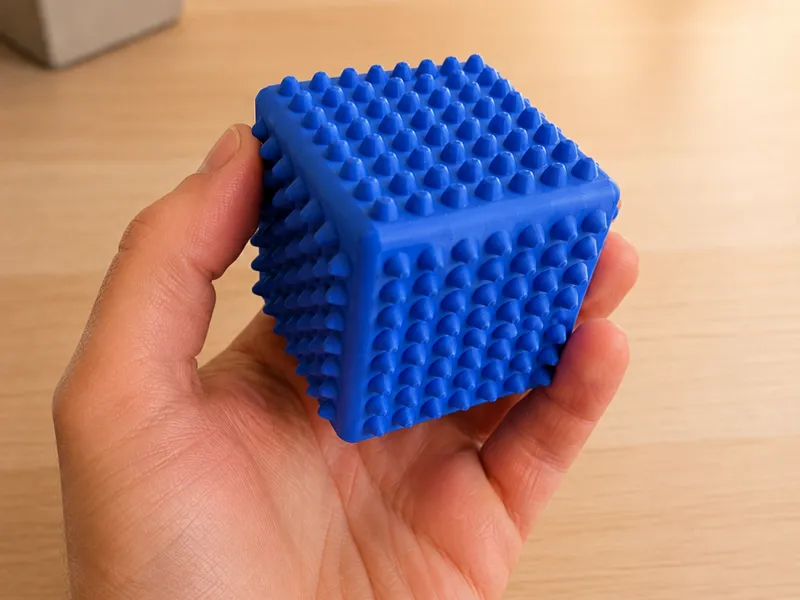 Spiky Sensory Cube | Textured Desk Fidget