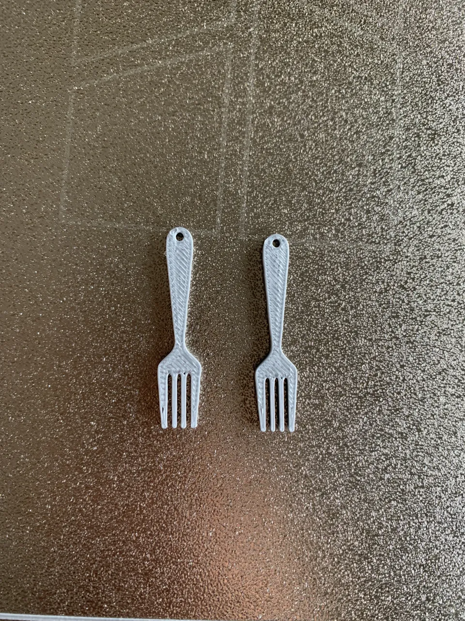 Fork Earrings view 2