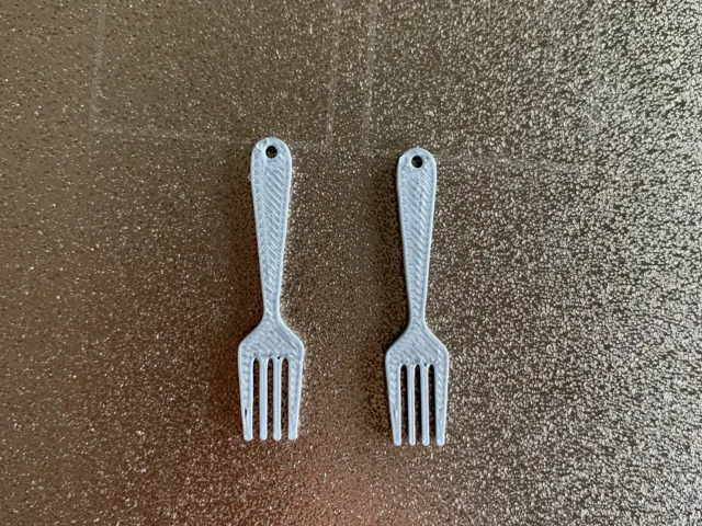 Fork Earrings