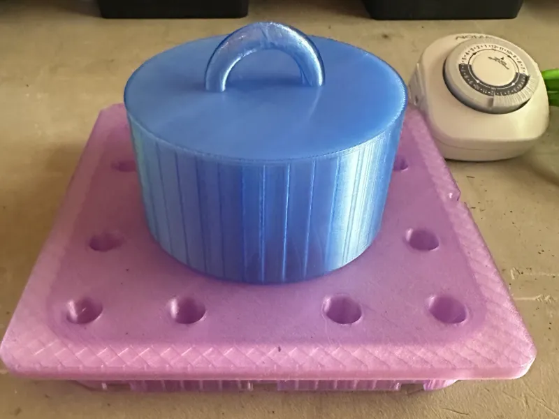 autopot airdome cover for filling airbase w/soil