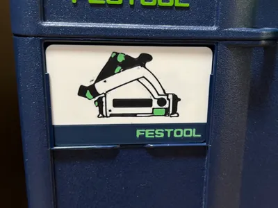Festool Systainer Label - Plunge Saw (TSC)