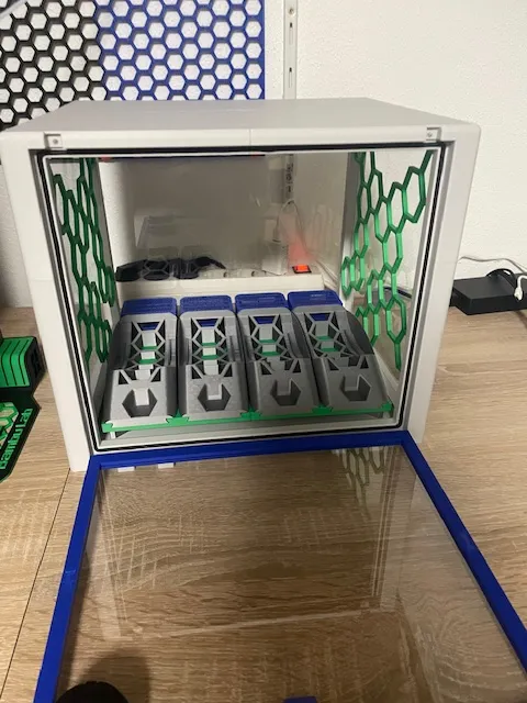 Filament Storage Box with Silica Gel Boxes by Napsoul MakerWorld ...