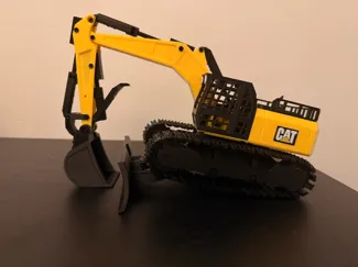 Manual toy Excavator