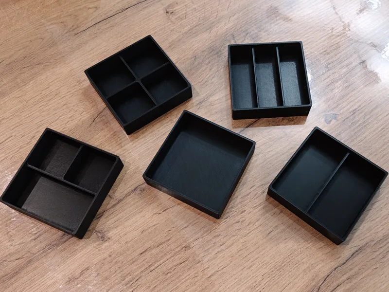 Boardgame stackable boxes - Scatole impilabili