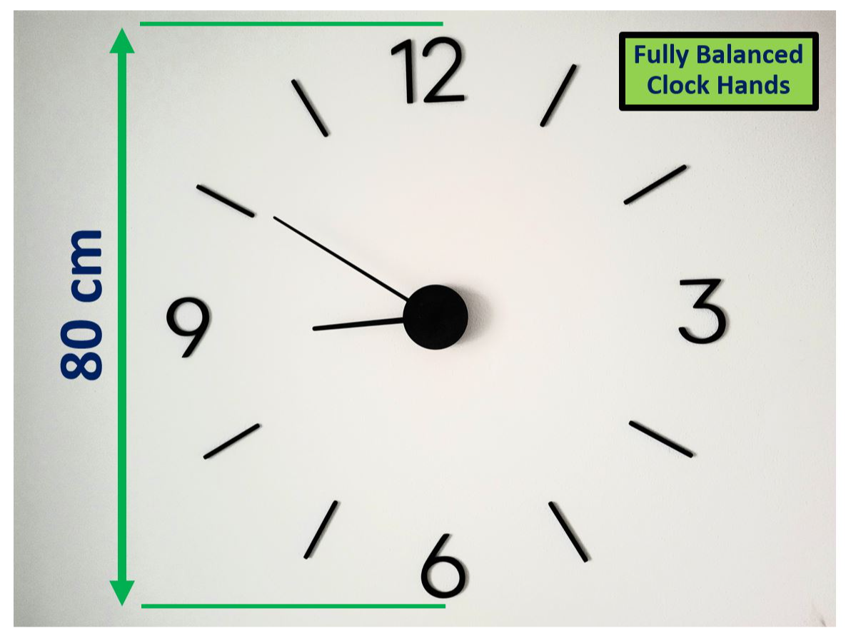 Large Easy to Make Wall Clock (Bambu Kit 011)