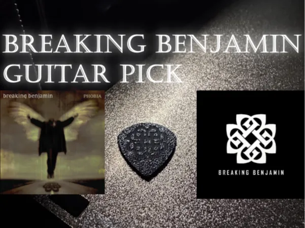 Breaking Benjamin Guitar pick