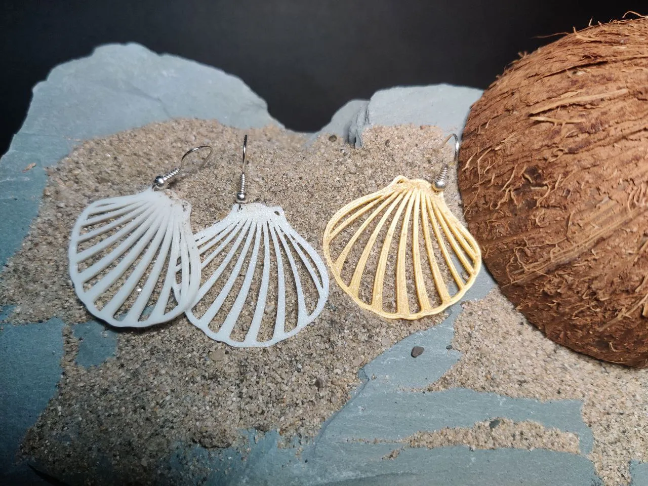 Seashell Grace Earrings view 3