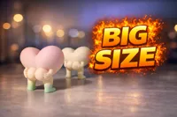 BIG SIZE (200%) 0.2mm layer, 2 walls, 6% infill