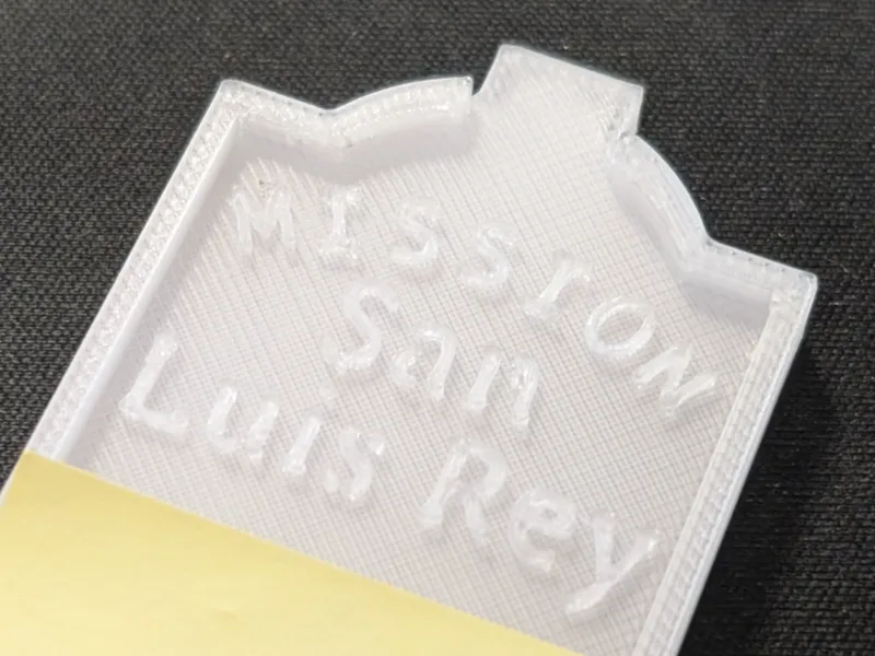 Mission San Luis Rey Sign