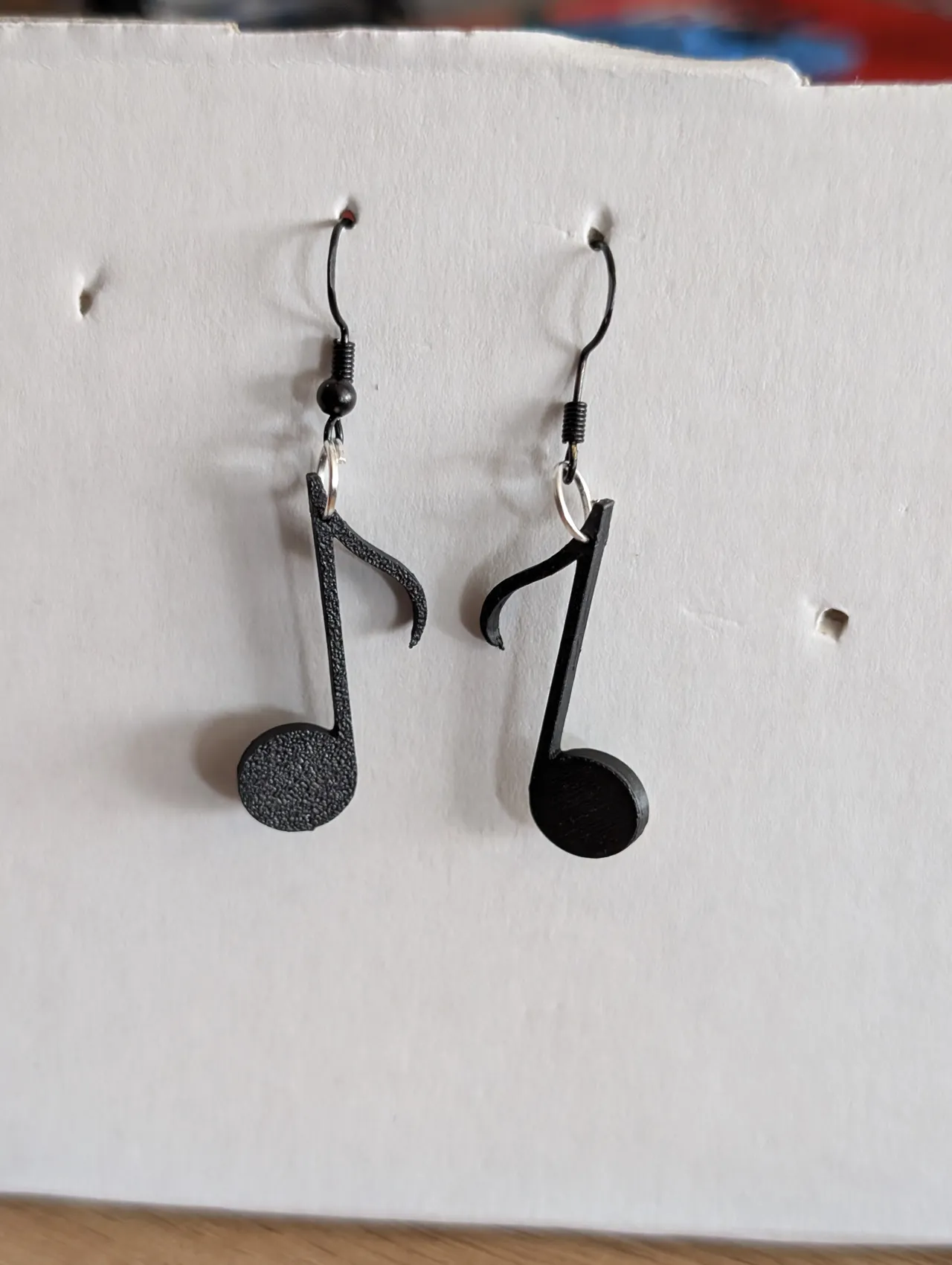 Music Note Earring Trio: Fine Detail Jewelry view 3