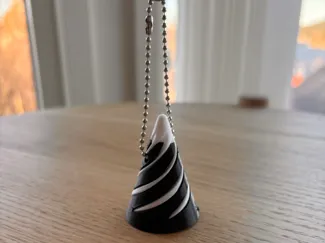 Passthrough Vortex Keychain(Free Commercial Use)