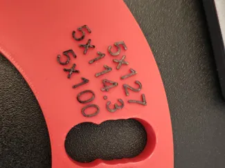 Wheel offset tool - extended PCD 