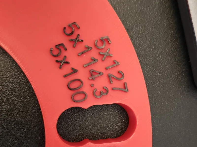 Wheel offset tool - extended PCD 
