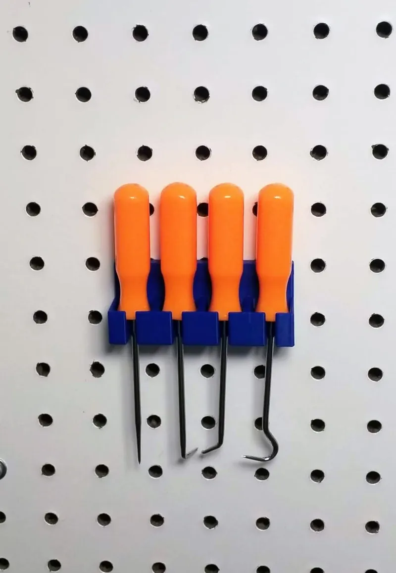 Harbor Freight Mini Pick&Hook Set Pegboard Holder