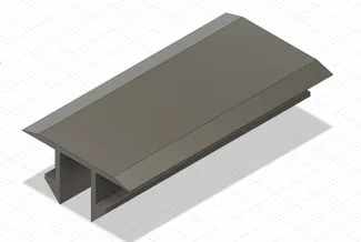 Mercedes V-Klasse Nutabdeckung für Sitzschiene