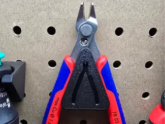 Knipex Snips Holder with built in pegs