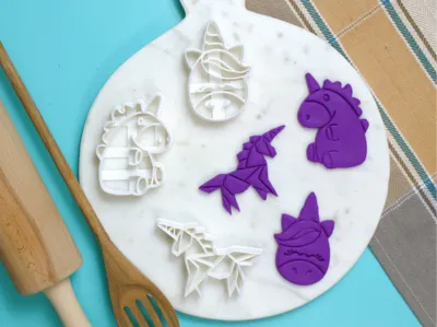 Unicorn Cookie Cutter Set
