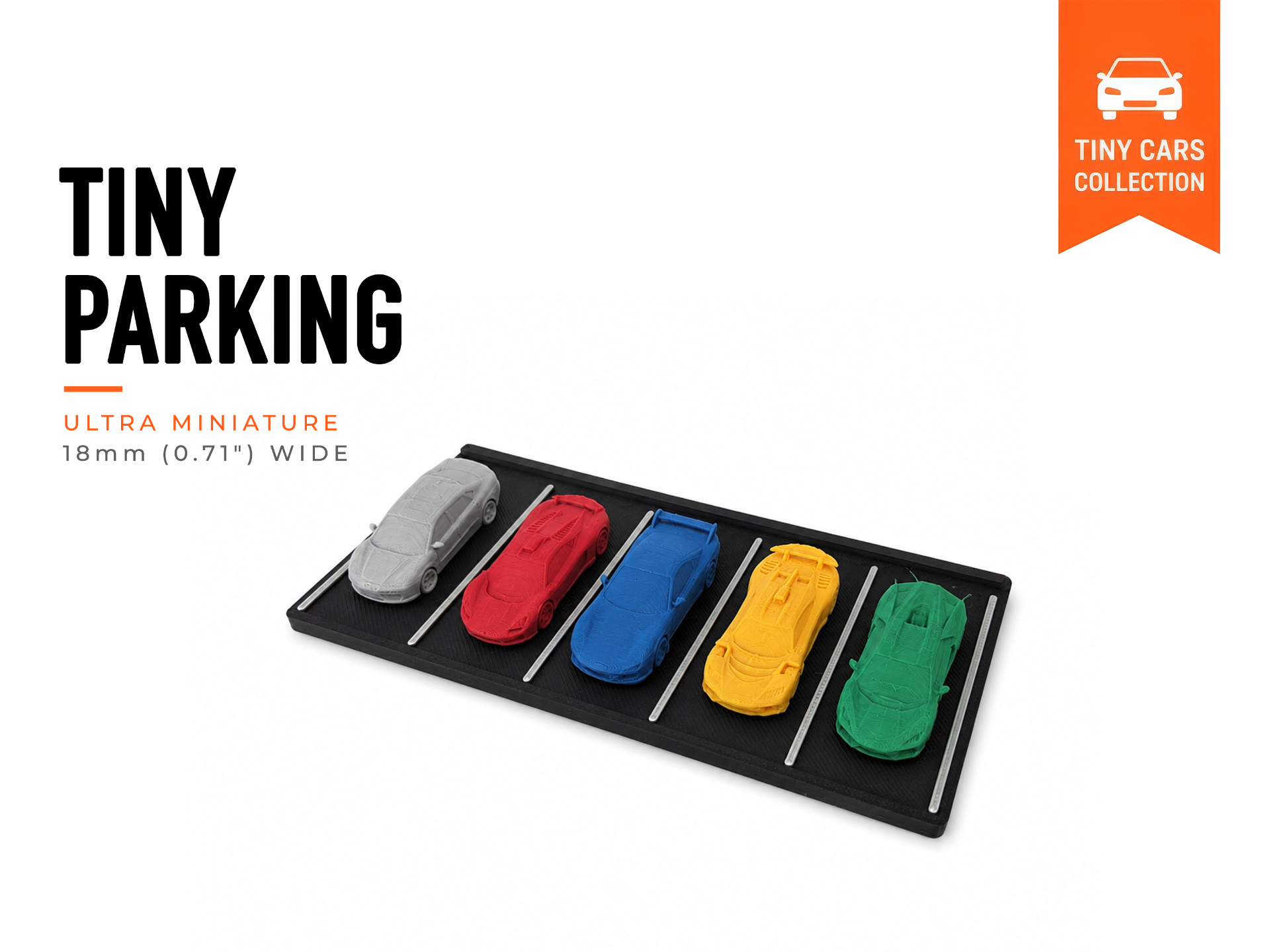 Tiny Parking - Mini Cars Series