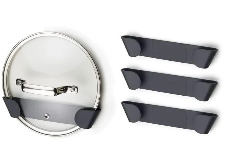 Cabinet Door Organizer, storage for pan lids