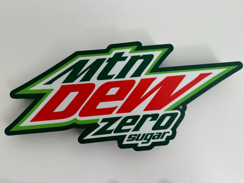 Mountain Dew Zero Sugar Lightbox