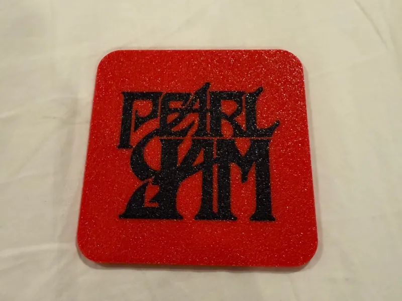 Pearl Jam Logo Coaster