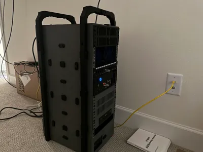 10 Inch Server rack with room for UPS